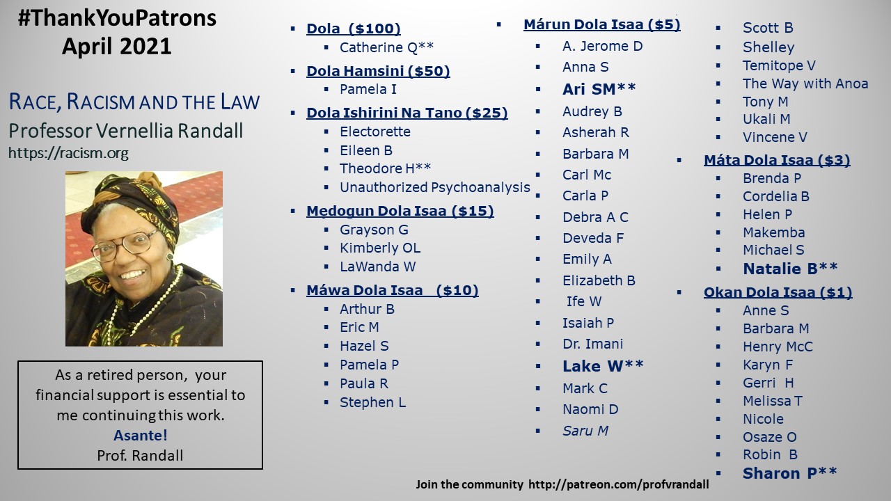 2021 04 April Thank ou