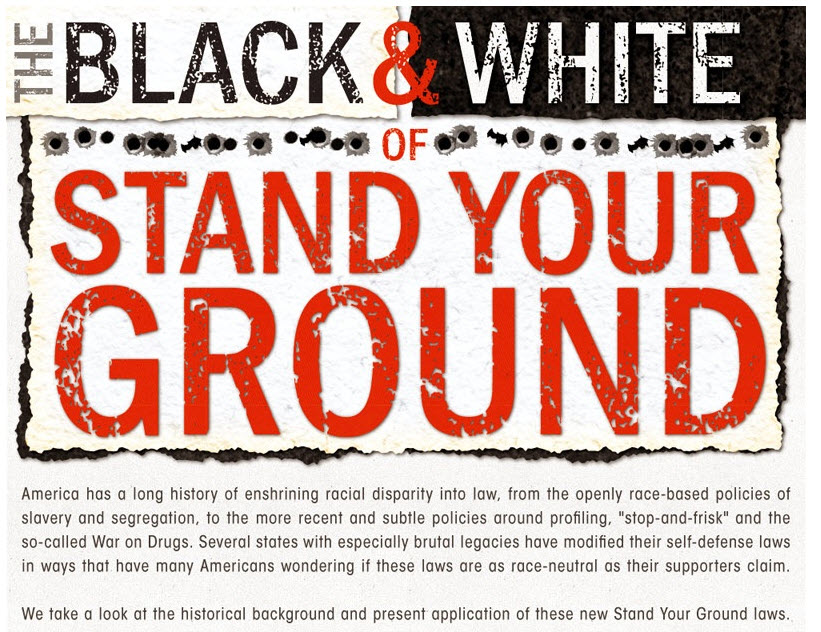 The Black_White of Stand Your Ground